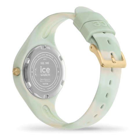 Montre ICE Tie and Dye Forest Hue XS28 022595 – Vert Dégradé Nature & Silicone 28mm