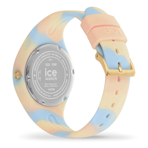 Montre ICE Tie and Dye Pink Honey S34 022598 – Dégradé Rose Miel & Silicone 34mm