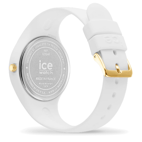 Montre ICE Cocorico Eiffel Tower White S34 023248 – Blanc Chic & Made in France 34mm