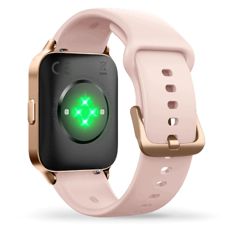 Montre connectée ICE fit 1.78 Rose-Gold Nude – GPS, Appels Bluetooth, Écran AMOLED – Modèle 024305