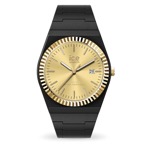 Montre ICE Watch Power Golden Black – Réf. 024769 – 36mm – Montre Noire et Dorée Étanche 10 ATM