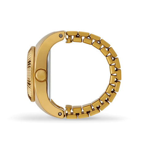 Montre Bague Ice-Watch Chouchou Gold Pink Élégance Bijou Femme Référence : 025518 | Collection : Chouchou | Marque : Ice-Watch