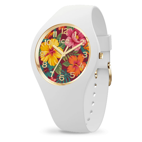 ICE flower Tropical Garden – Montre femme ICE-WATCH florale tropicale