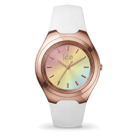 ICE-WATCH ICE Bubble 025953 | White Sunset Rainbow 36 mm