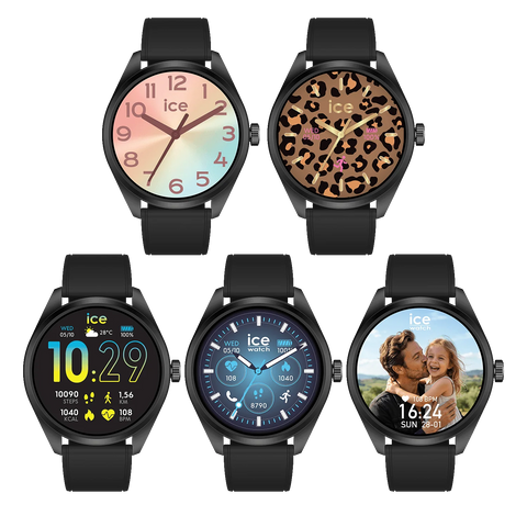 ICE smart forever Black 026217 | Smartwatch AMOLED Appels Bluetooth