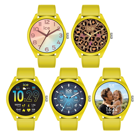 ICE smart forever Yellow 026218 | Smartwatch AMOLED Appels Bluetooth