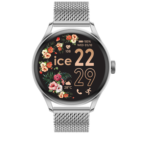 ICE Smart 2.0 026300 | Montre Connectée AMOLED Argentée