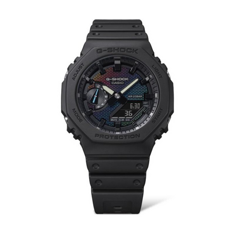 G-SHOCK GA-2100RW-1AER Rainbow Brick Wall Edition Limitée