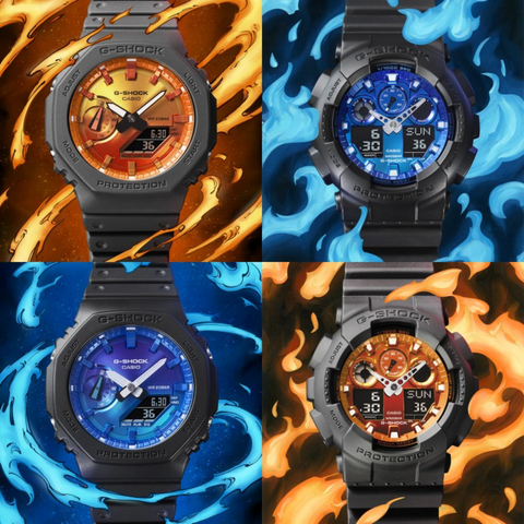 G-SHOCK GA-2100FL-1AER Flame Inside