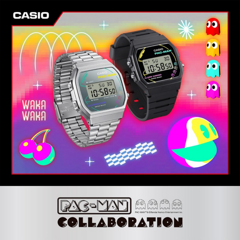 CASIO Vintage x PAC-MAN F-91WPC-1AER Edition Limitée