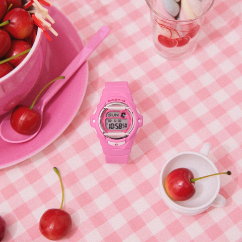 Montre Casio Baby-G BG-169CH-4ER Cherry – Digitale, Étanche, Ultra Résistante