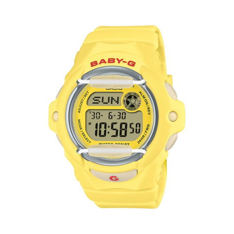 Montre Casio Baby-G BG-169CH-9ER Cherry – Digitale Jaune, Étanche 200m
