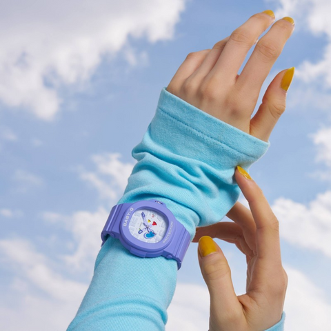 Montre CASIO BABY-G BGA-10-6AER – Playful Hearts Series | Digitale Femme Lilas Résistante aux Chocs & Étanche 100M