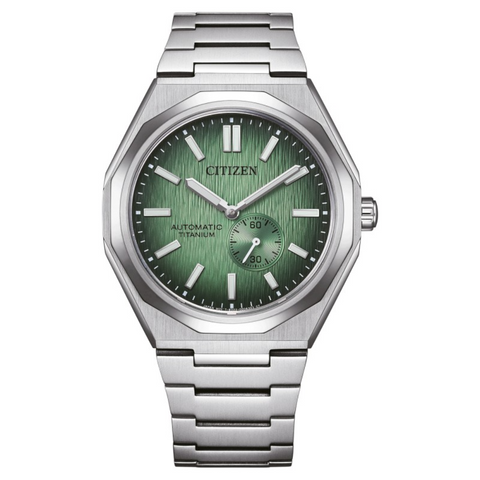 Montre Citizen Zenshin NK5020-58X – Automatique 40.5 mm Super Titanium Verre Saphir Étanche 100m