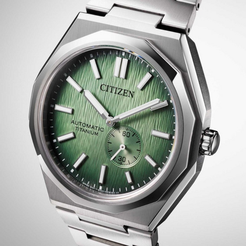 Montre Citizen Zenshin NK5020-58X – Automatique 40.5 mm Super Titanium Verre Saphir Étanche 100m