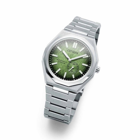 Montre Citizen Zenshin NK5020-58X – Automatique 40.5 mm Super Titanium Verre Saphir Étanche 100m