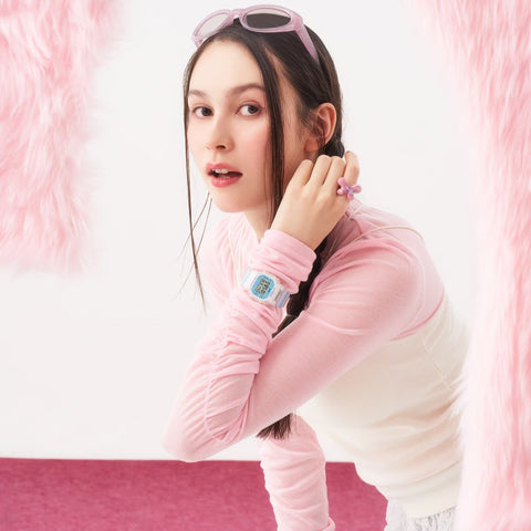 Casio Baby-G BGD-565GC-2ER – Digitale Bleue Pailletée 100M