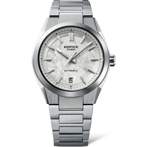 Casio Edifice EFK-100D-7AER â Automatique Cadran Blanc Acier