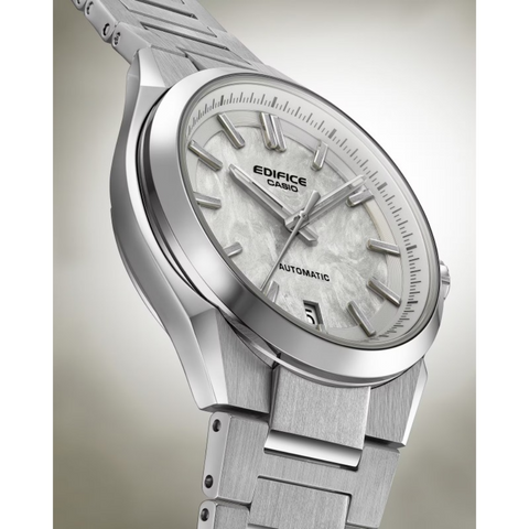 Casio Edifice EFK-100D-7AER â Automatique Cadran Blanc Acier