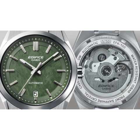 Casio Edifice EFK-100D-3AER – Automatique Vert Acier