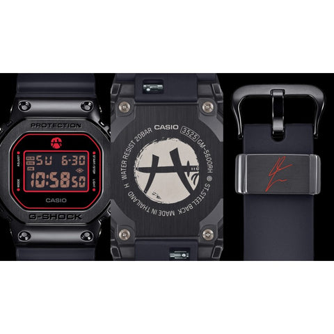 Montre G-SHOCK GM-5600RH-1ER Rui Hachimura – Édition Limitée Homme Résine & Acier