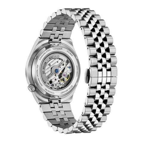 Montre Citizen Tsuyosa 60 Automatique 40 mm – Réf. NK0020-55E – Acier & Verre Saphir, Cadran Noir, Réserve 60 h