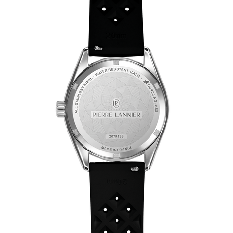 Pierre Lannier Bora 207K133 – Montre Homme Noire 39 mm | Collab 10 ATM