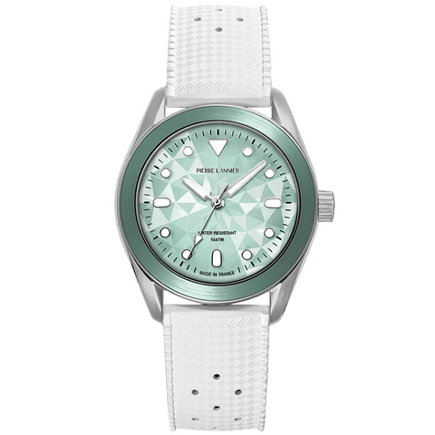 Pierre Lannier Bora 207K171 – Montre Homme Verte 39 mm | Collab 10 ATM