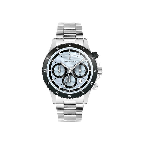 Pierre Lannier Decima 211K191 | Montre Homme Acier Bleu