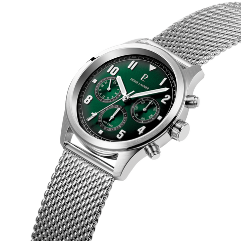 Pierre Lannier Aviateur 257H171 – Montre Homme Verte Aviation