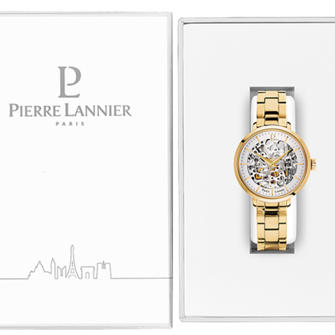 Pierre Lannier Automatic 305D528 – Montre Femme Automatique Dorée