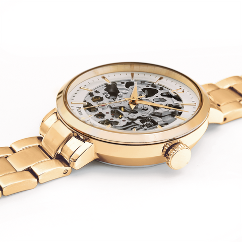 Pierre Lannier Automatic 305D528 – Montre Femme Automatique Dorée