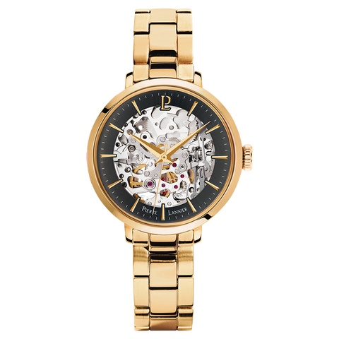 Pierre Lannier Automatic 305D538 – Montre Femme Automatique Dorée