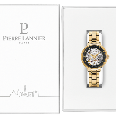 Pierre Lannier Automatic 305D538 – Montre Femme Automatique Dorée