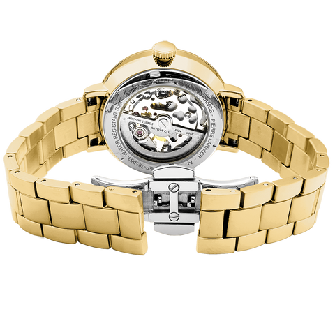 Pierre Lannier Automatic 305D538 – Montre Femme Automatique Dorée