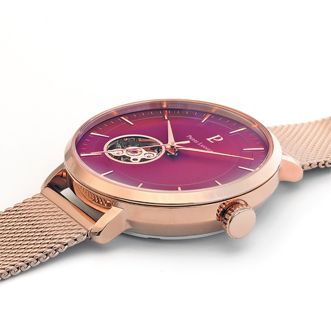 Pierre Lannier Automatic 307F988 – Montre Femme Automatique Framboise