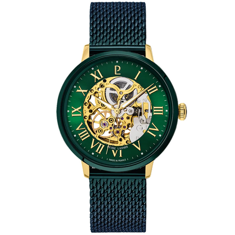 Pierre Lannier Automatic 318B279 | Montre Squelette Verte