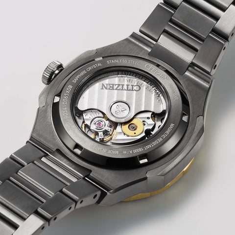 Montre Citizen Serie 8 GMT Automatique 41 mm – Réf. NB6035-55H – Winter Night Glow Édition Limitée, Calibre 9054