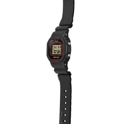 Montre G-SHOCK DW-5600INI-1ER Andrés Iniesta – Édition Limitée, Résine Bio, Rétroéclairage LED, Étanche 200M