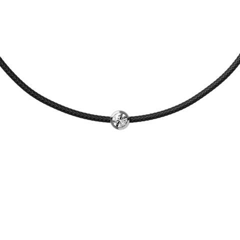 Bracelet ICE Jewellery Diamond Cord Black 021093 – Bracelet Cordon Noir & Diamant Véritable