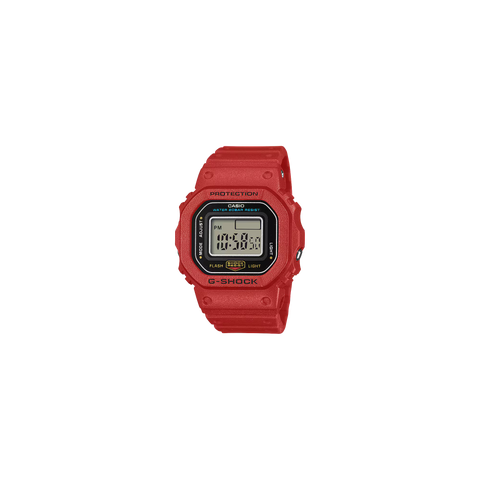 Montre-Bague G-SHOCK DWN-5600-4ER Nano – Série 5600 – Résine biosourcée – Étanche 20 bar – Édition Collector Rouge
