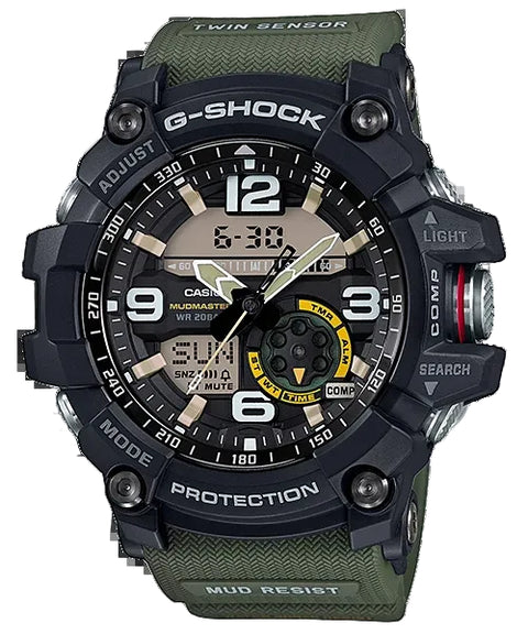 Casio G-SHOCK Mudmaster GG-1000-1A3ER | Twin Sensor Kaki