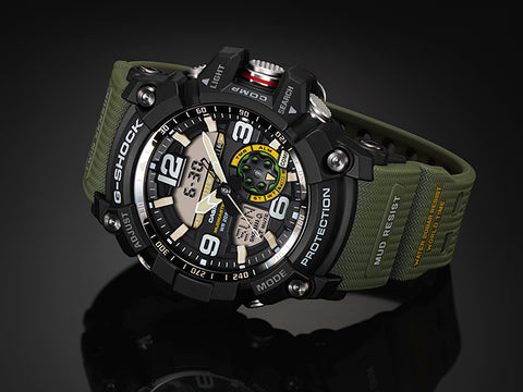 Casio G-SHOCK Mudmaster GG-1000-1A3ER | Twin Sensor Kaki