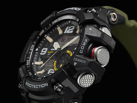 Casio G-SHOCK Mudmaster GG-1000-1A3ER | Twin Sensor Kaki
