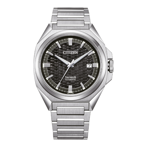 Montre Citizen Series 8 Automatique – Cadran Noir, 40 mm | Réf. NB6050-51E