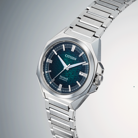 Montre Citizen Series 8 Automatique – Cadran Vert, 40 mm | Réf. NB6050-51W