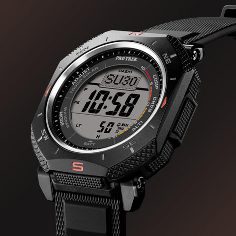 CASIO PRO TREK PRG-69-1ER – Montre Outdoor Solaire Triple Sensor