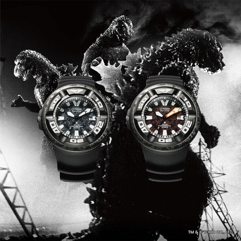 Citizen Promaster Ecozilla x Godzilla BJ8059-03Z – Montre Plongée Édition Limitée