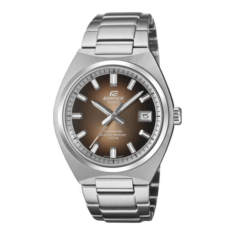CASIO EDIFICE EFB-109D-5AVEF – Montre Cadran Marron Verre Saphir