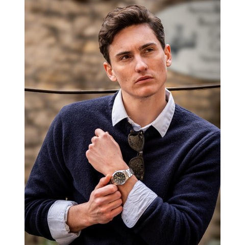 Casio Edifice EFK-110D-2A – Montre Automatique 38 mm Cadran Bleu